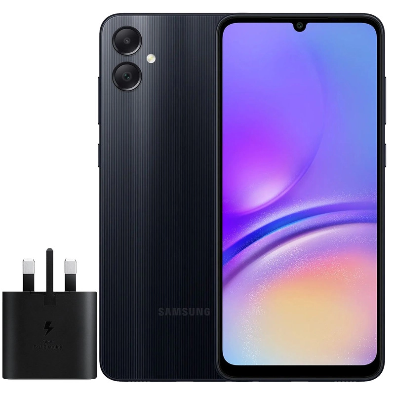گوشی موبایل سامسونگ مدل Galaxy A05 دو سیم کارت ظرفیت 64 گیگابایت و رم 4 گیگابایت به همراه شارژر سامسونگ - سبز روشن