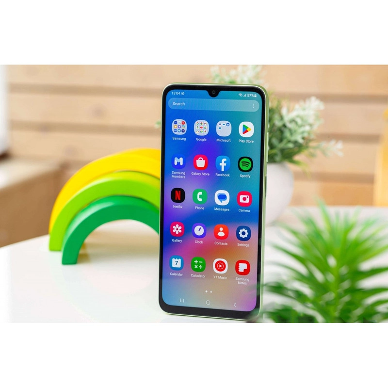 گوشی موبایل سامسونگ مدل Galaxy A05 دو سیم کارت ظرفیت 64 گیگابایت و رم 4 گیگابایت به همراه شارژر سامسونگ - سبز روشن